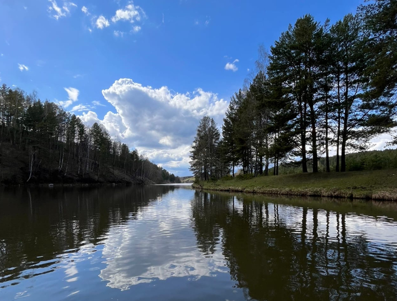 Сплав по реке Серга