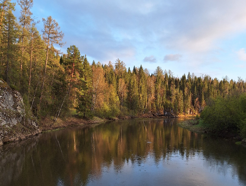 Сплав по реке Серга